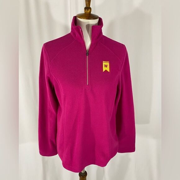 Lands End Polartec Quarter Zip Fleece Top - Picture 2 of 8
